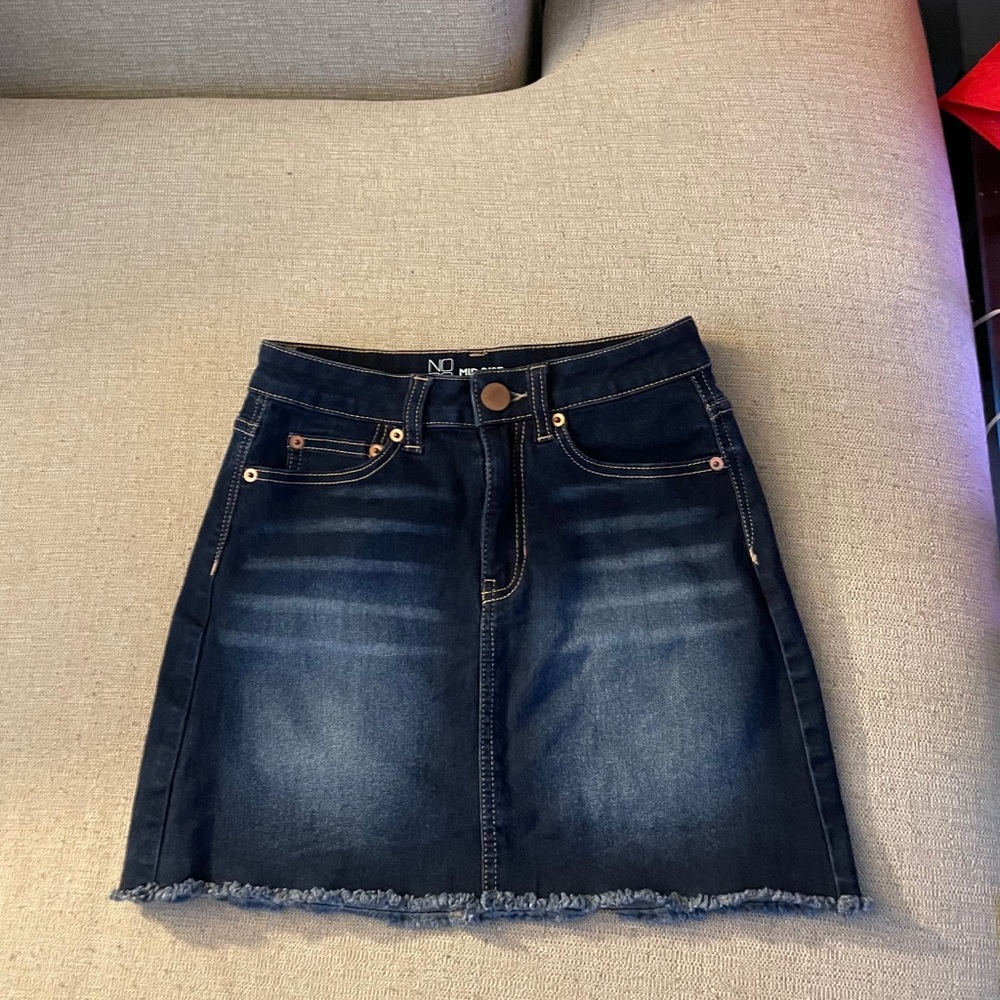 Denim skirt